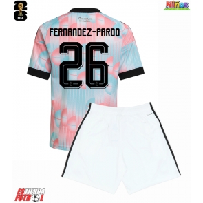 Bélgica Matias Fernandez-Pardo #26 Segunda Equipación Niños Mundial 2026 Manga Corta (+ Pantalones cortos)